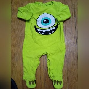 Green Monster Eye Kids One Piece